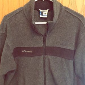 Medium Columbia Men’s Grey ZIP Jacket